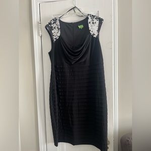 Women’s Black Dress with Sequins
